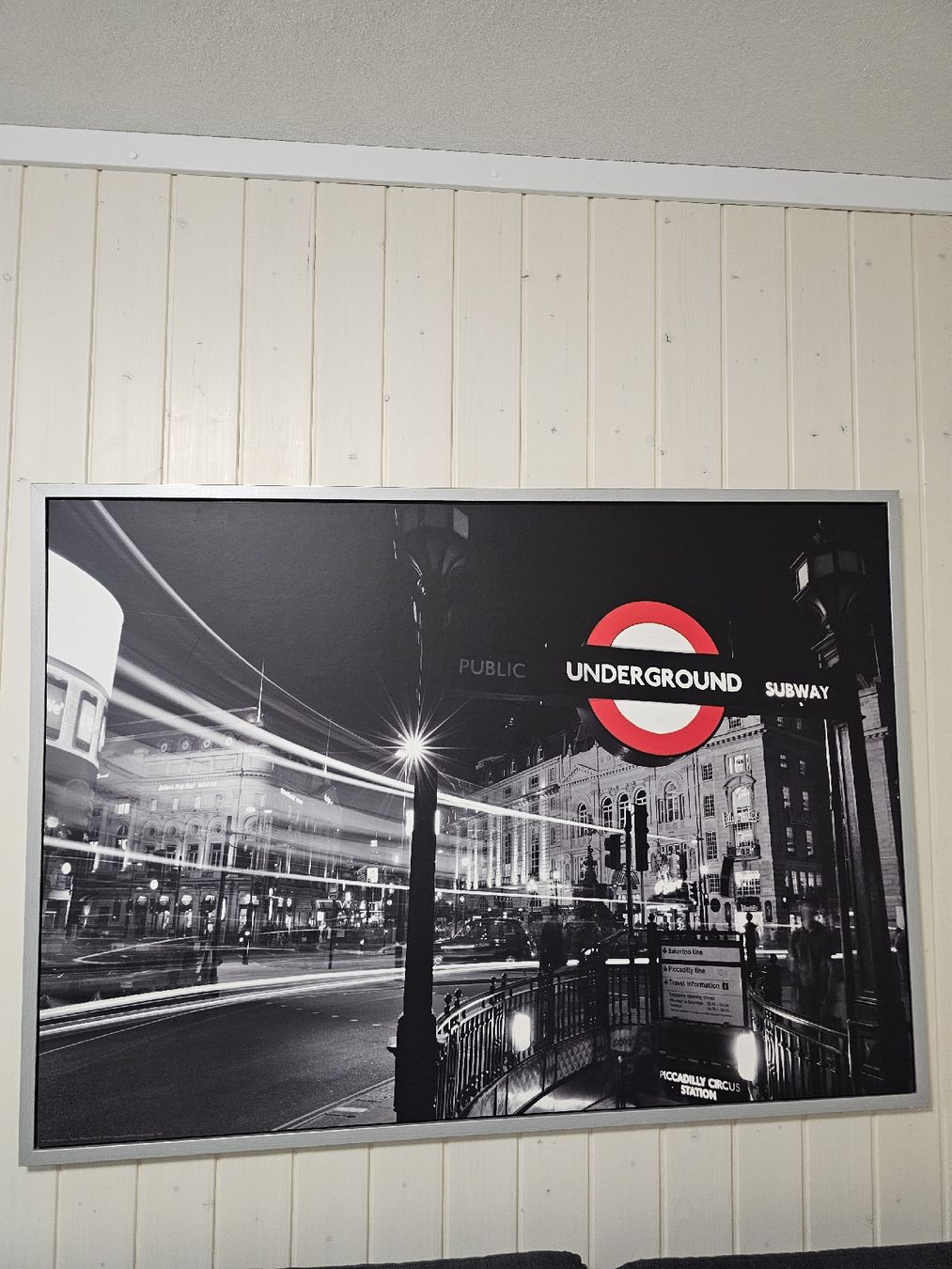 Foto & Immagini: Bild London Underground Aluminiumrahmen  – Usato da Stans venduto da inf_ycy5