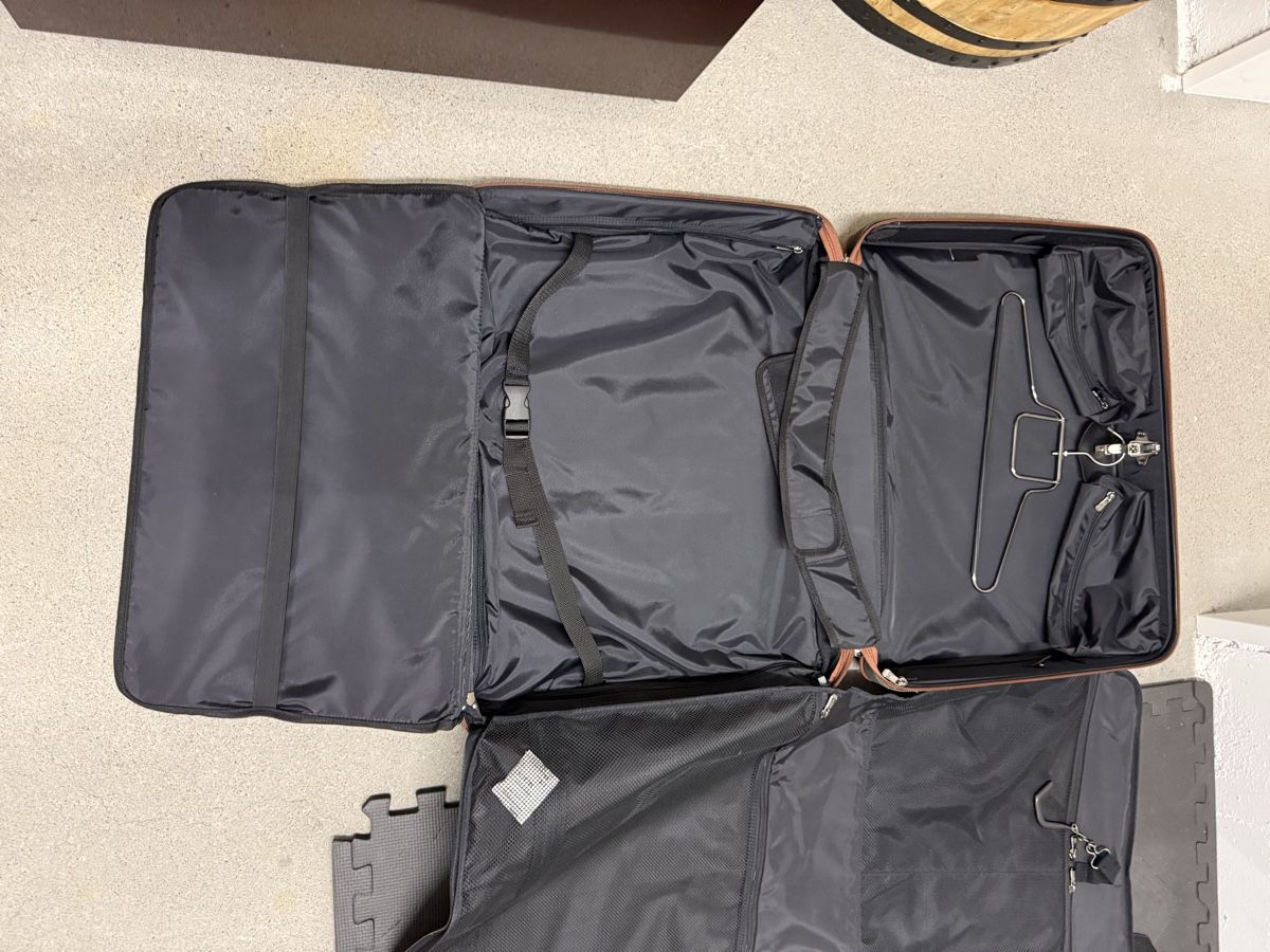 Longchamp Valigie: Longchamp Kleidersack mit Rollen olivgrün – Usato da Horw venduto da patrik_13 6