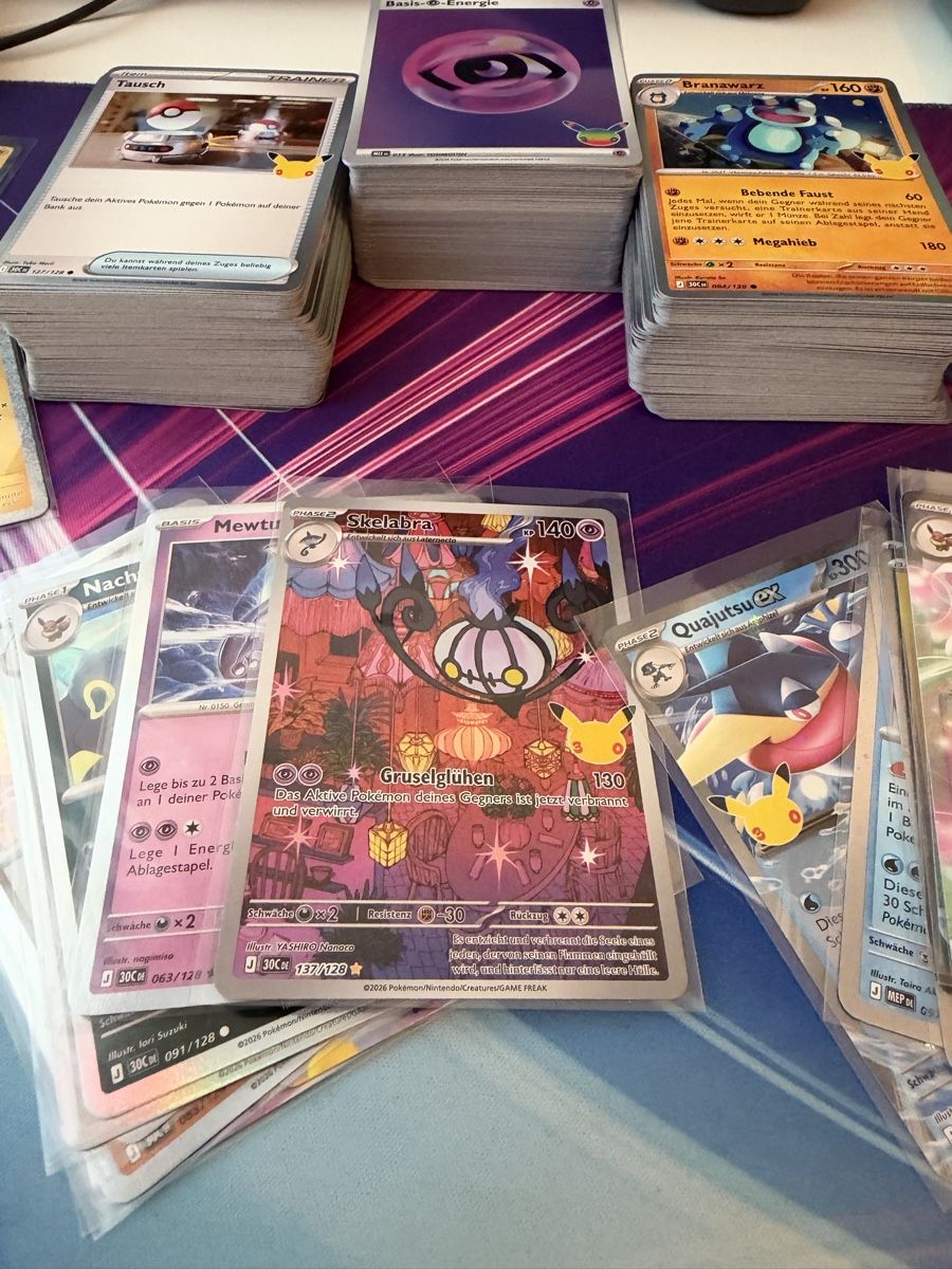 Pokémon Carte collezionabili: 30 Jahre Pokemon Bulk Karten – Nuovo (secondo la descrizione) da Wangen b. Dübendorf venduto da Dubi.93 3