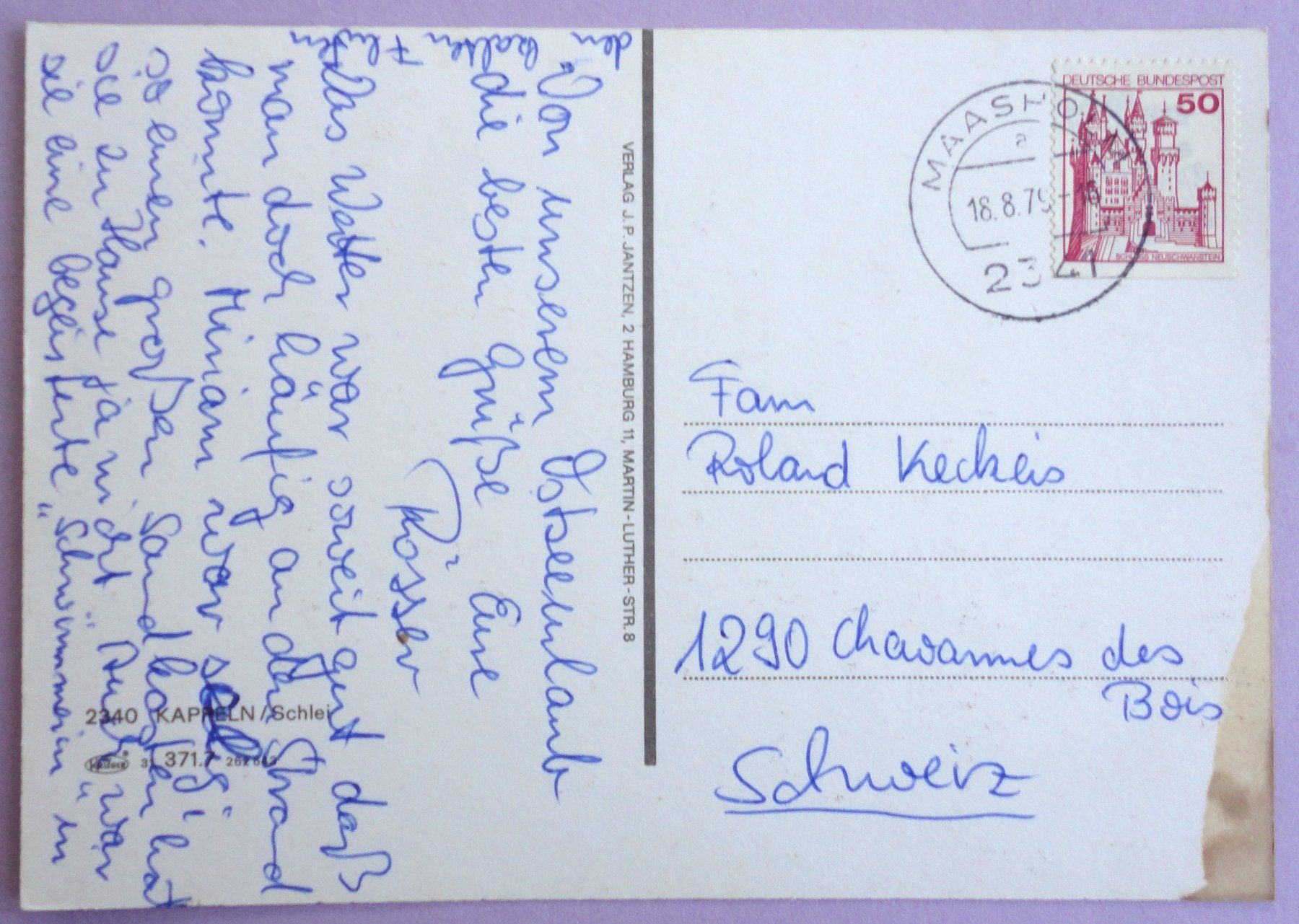 Cartoline postali: Kappeln/Schlei – Difettoso da Fétigny venduto da Billy2miny 1