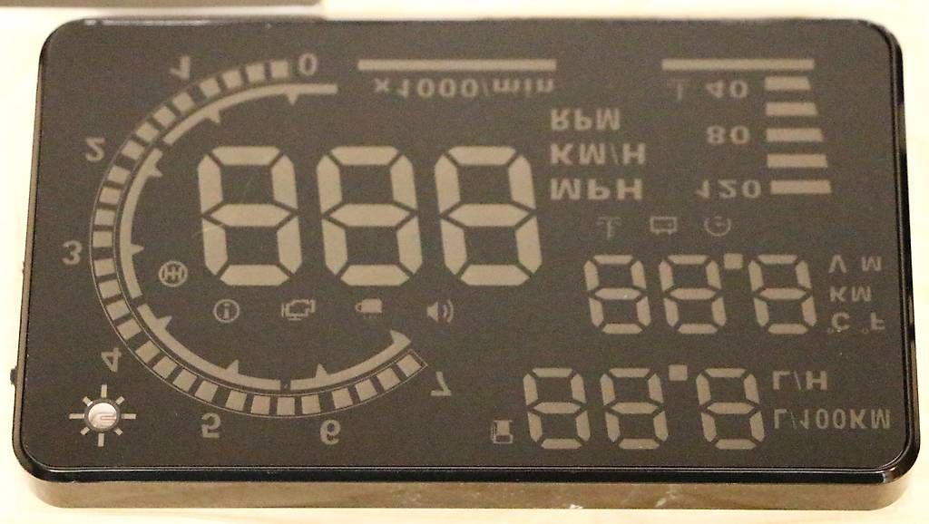Sonstiges Fahrzeugzubehör: OBDII Head up Display – Gebraucht aus Mörschwil von Ferrari-V8 2