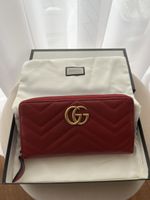 Gucci Portemonnaie Marmont rot