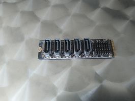 Adapter M2 5 x SATA