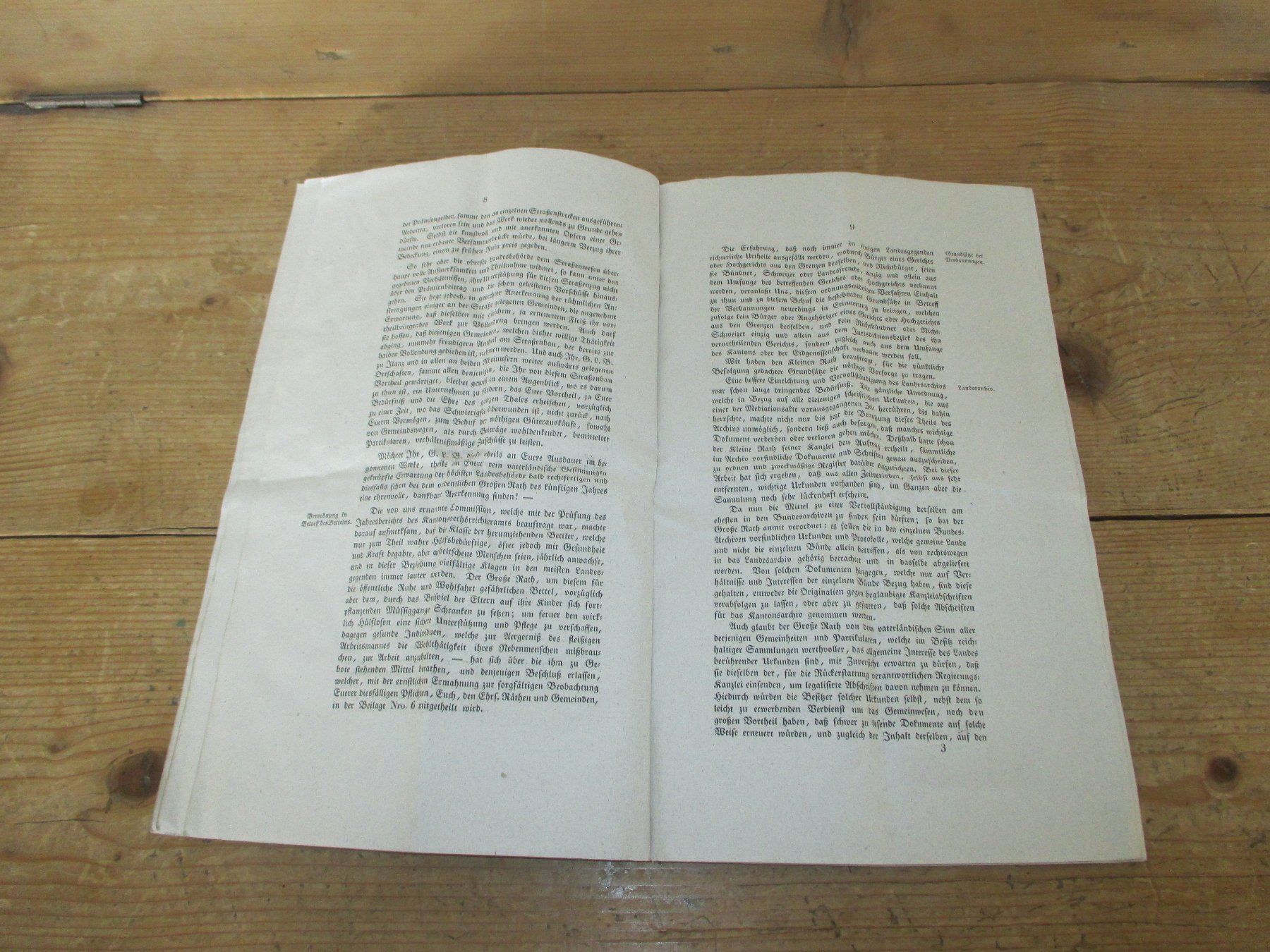 Libri: Der Grosse Rath des Kantons Graubünden 1830 – Usato da Flims - Dorf venduto da Stagediver 2