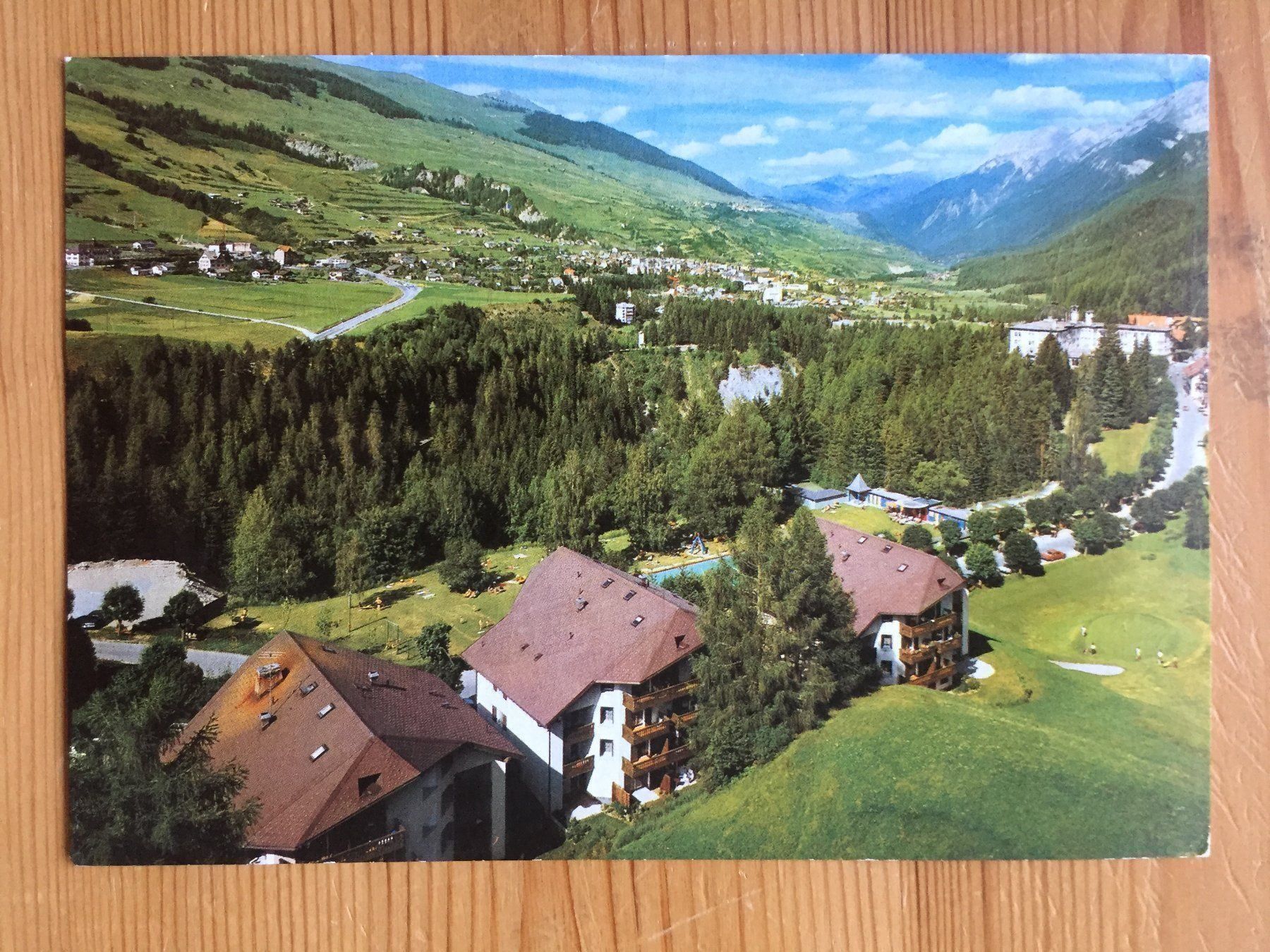 Cartoline postali: Tarasp-Vulpera - AK 1987 – Usato da Oberuzwil venduto da Henri09