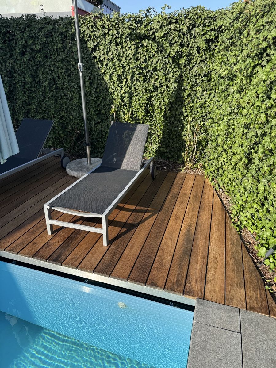 Sedie a sdraio: 2x Summer Lounge Chairs for Garden/Poolside Relaxation – Usato da Wollerau venduto da har_qwb7 1