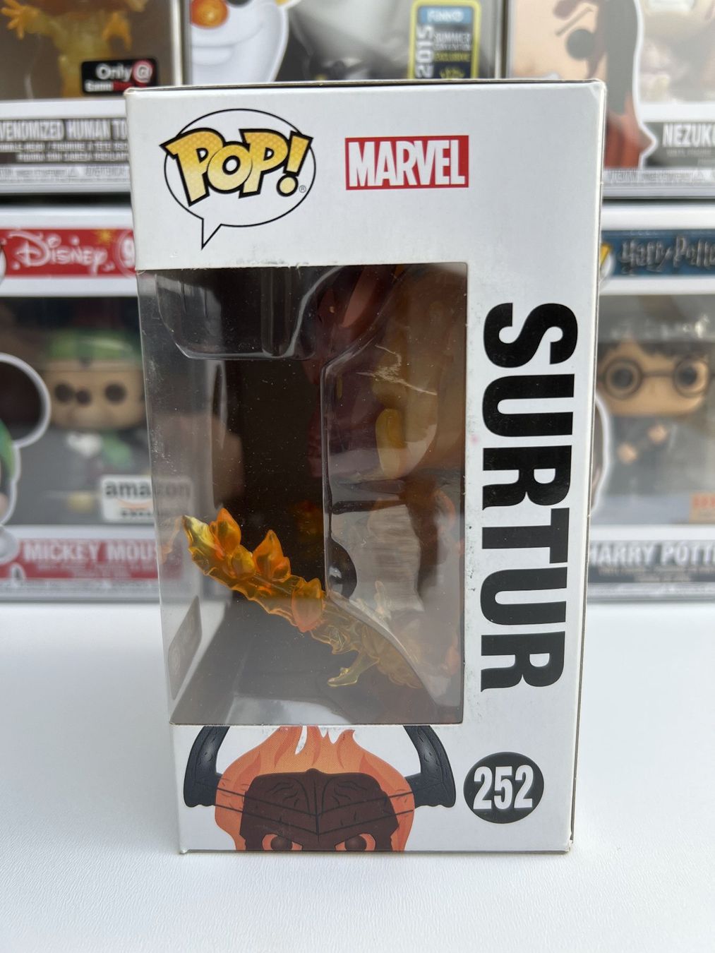 Funko Statuette: Funko POP! Marvel Thor Ragnarok Surtur Edition Limitée – Nuovo e nell'imballaggio originale da Le Mouret venduto da perfectbijou 3