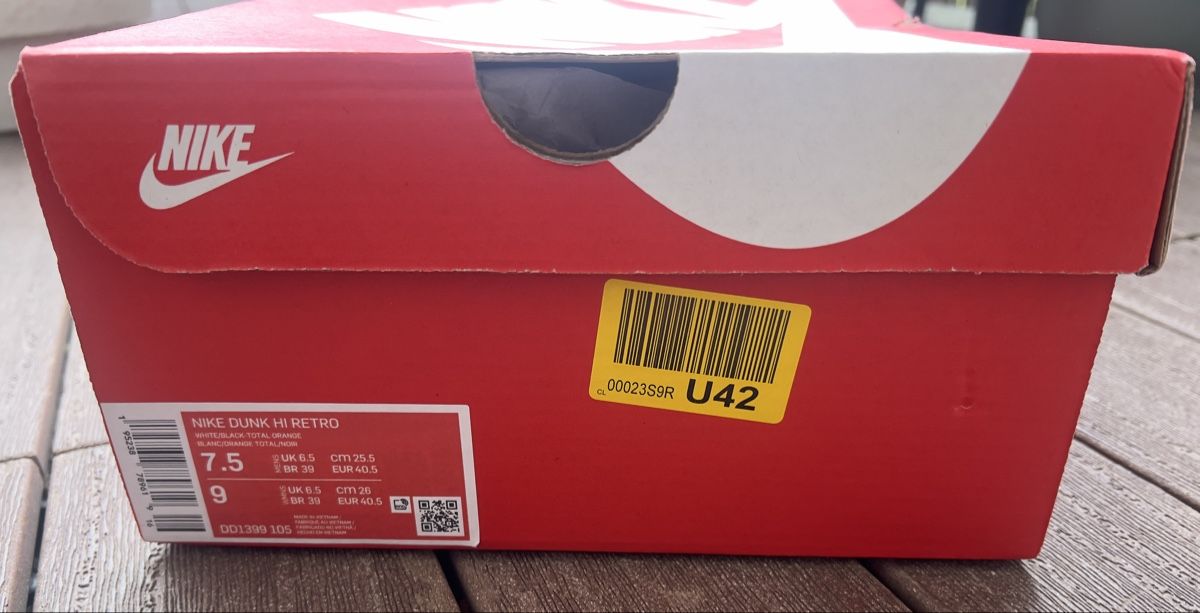 Nike Scarpe da uomo: Nike Dunk High Retro, Schwarz/Weiss – Nuovo e nell'imballaggio originale da Zürich venduto da Zweite-chance 3