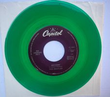 BEATLES - Birthday / Taxman -Jukebox-Single - Green