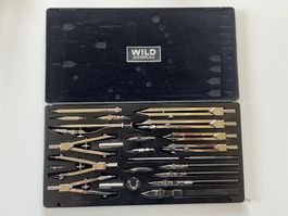 Präzises und hochwertiges Reisszeug-Set WILD HEERBRUGG RZ40