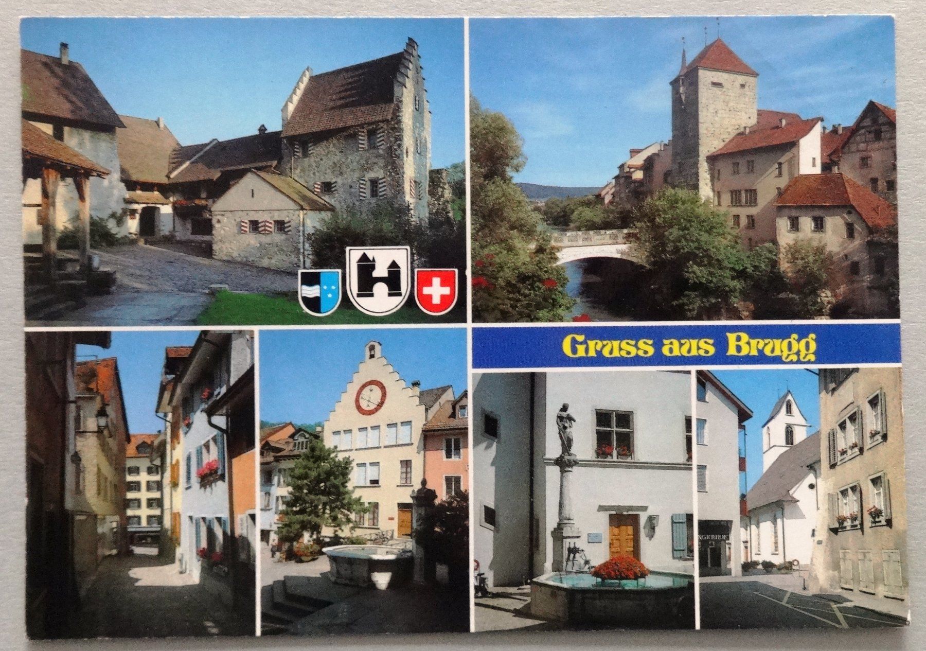 Cartoline postali: Brugg (Kt.Aargau) – Difettoso da Fétigny venduto da Billy2miny