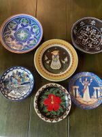 9 sehr schöne Deko oder Wand Teller
