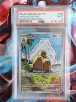 Alolan Dugtrio - Illustration Rare Surging Sparks PSA 9