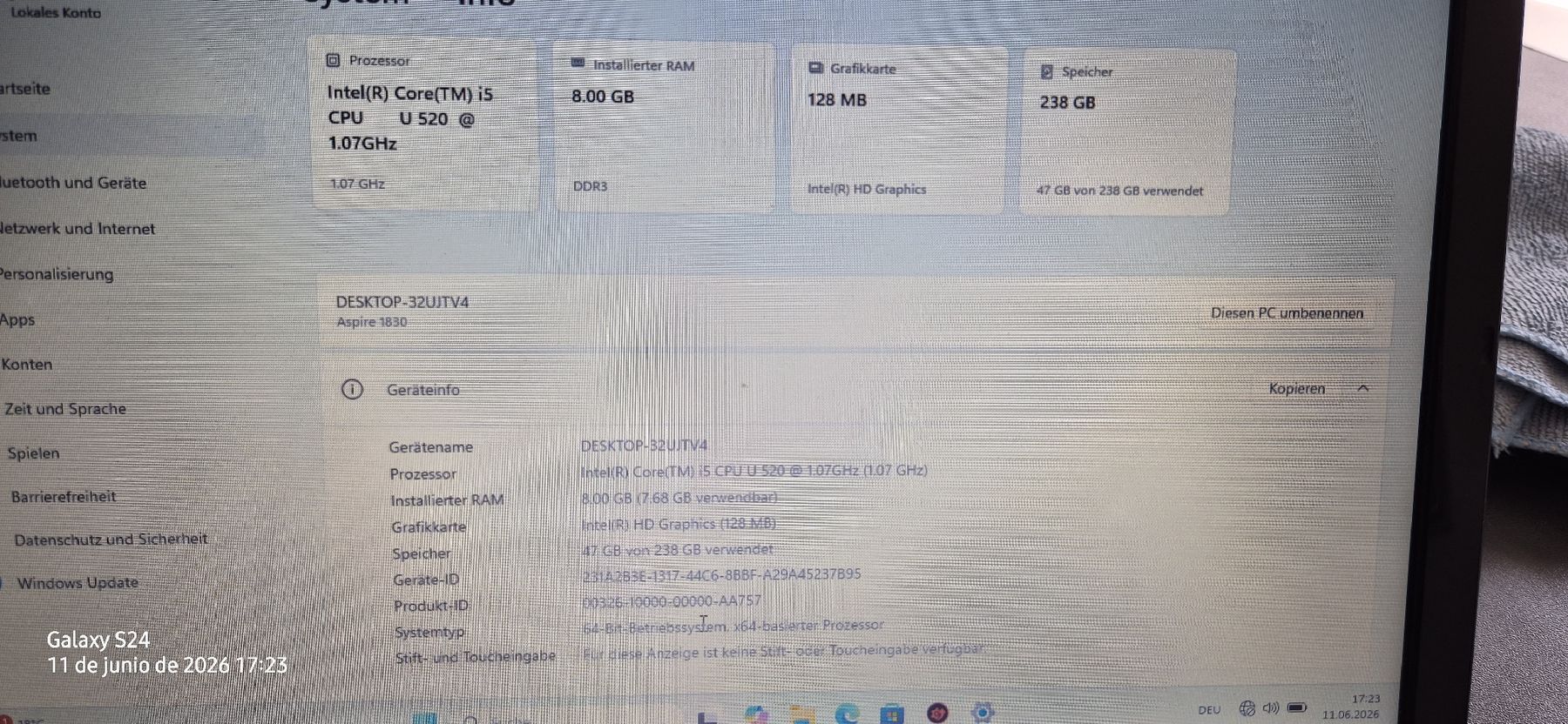Acer Notebooks: Acer Aspire 1830  i5 – Gebraucht aus Bern von virgoleo44 5