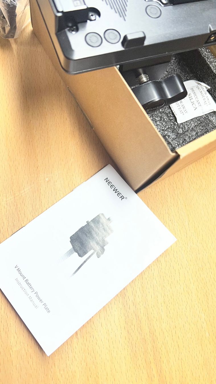 Wandhalterungen: Neewer V Mount Akku Plate PS008 K2 – Neu und originalverpackt aus Hersberg von Closterd 1