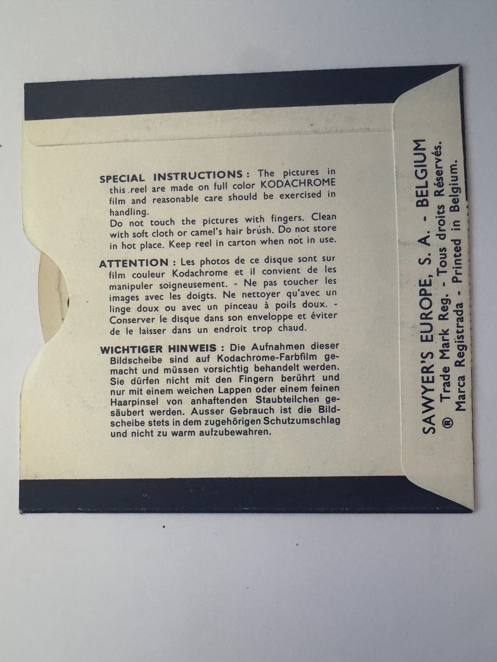 View-master Giocattoli: View-Master 3D: Nr. 161 SILVER SPRINGS FLORIDA U.S.A. – Usato da Tegerfelden venduto da siebenmacky 1