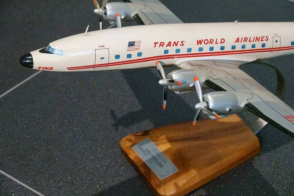 Lockheed Kit di modellismo & Modellini statici: Modèle Lockheed L-1049 TWA Super Constellation – Nuovo (secondo la descrizione) da Torny le Grand venduto da cla_w6np 2