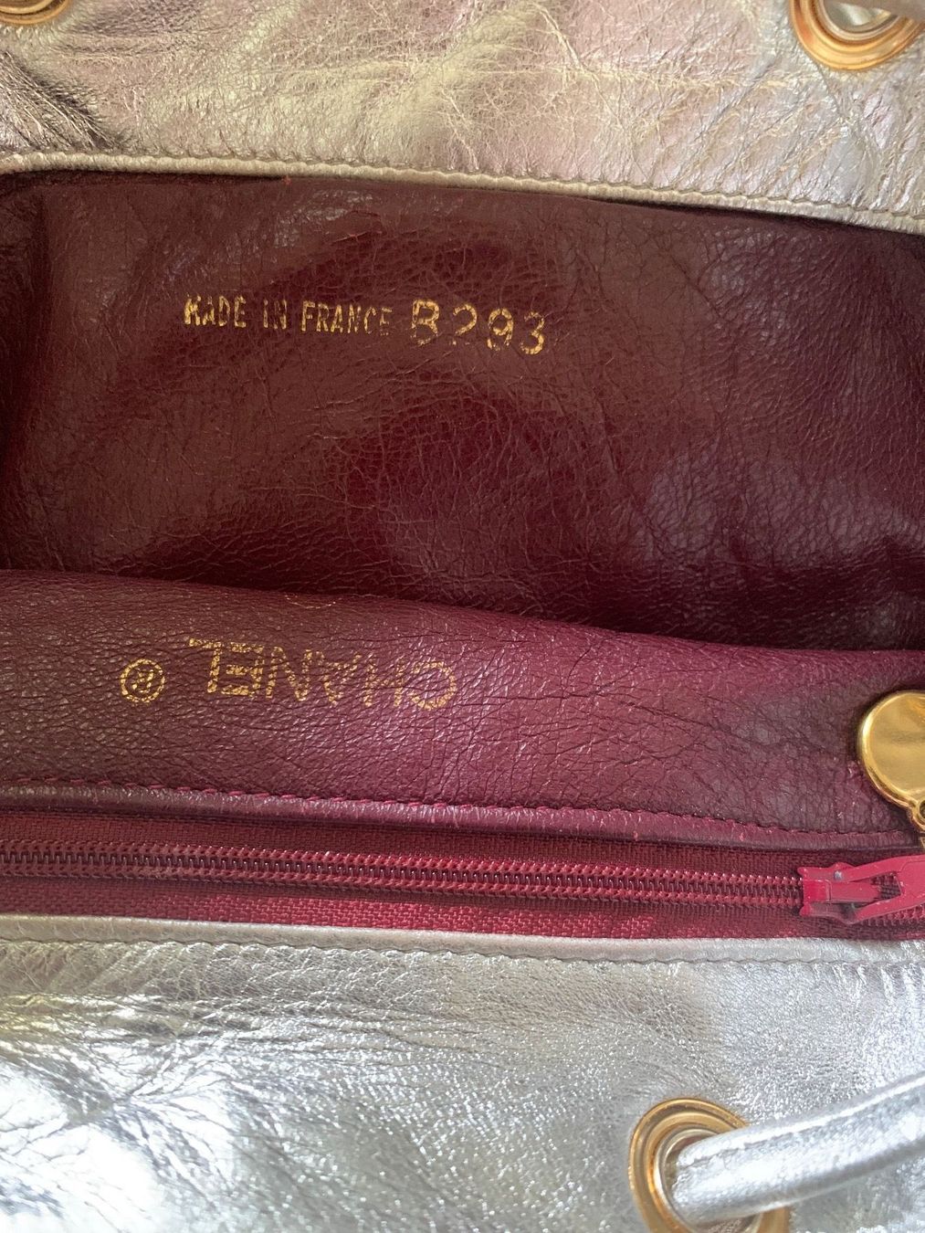Chanel Borse da donna: Chanel Duma Rucksack Vintage 1992 Silber – Usato da Chur venduto da GIANSILVES76 9