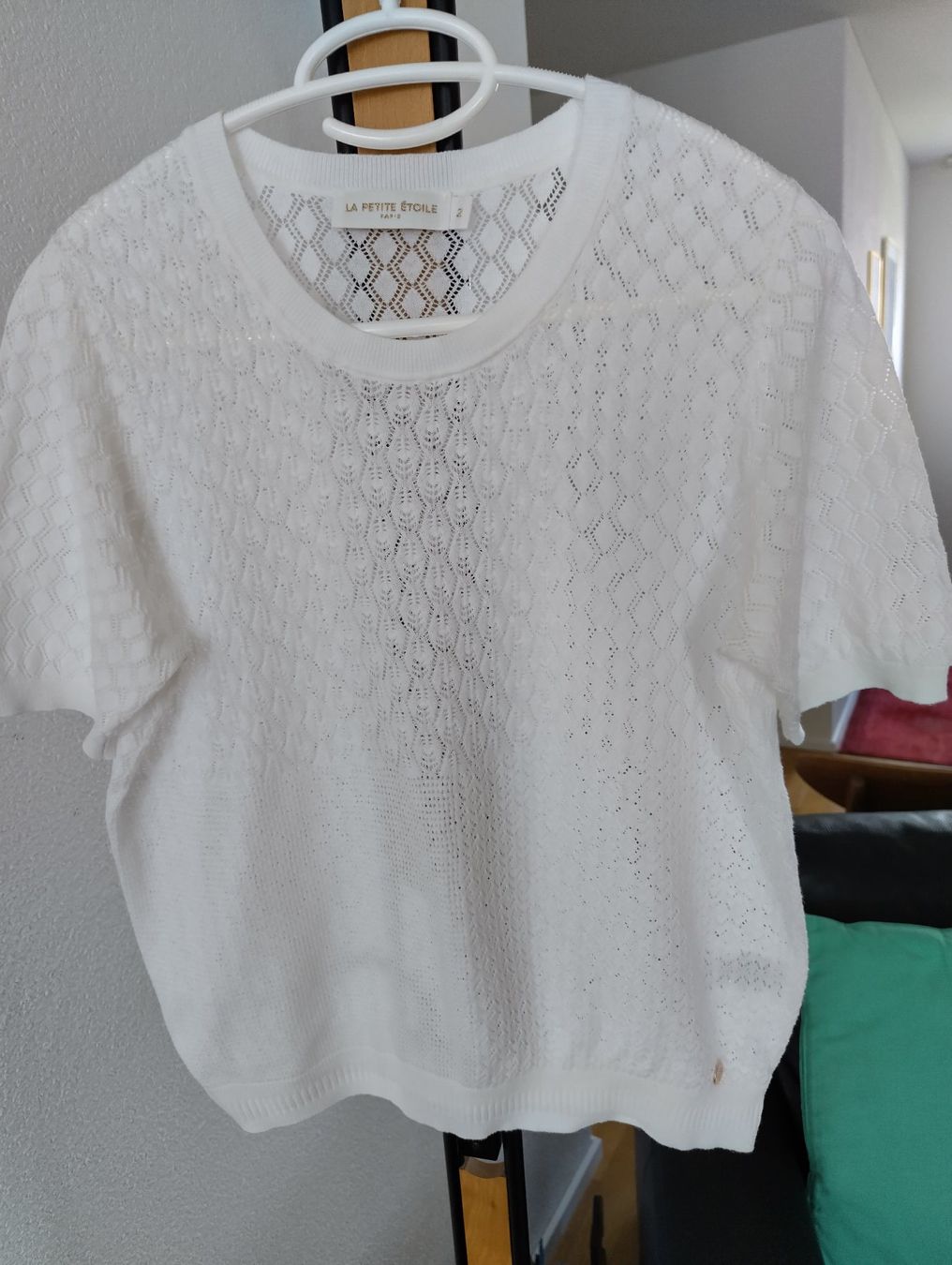 Maglioni & Felpe: La Petite Étoile Strickpullover Kurzarm Weiss36/38 NEUWERTIG – Nuovo (secondo la descrizione) da Baar venduto da Minerva2 1