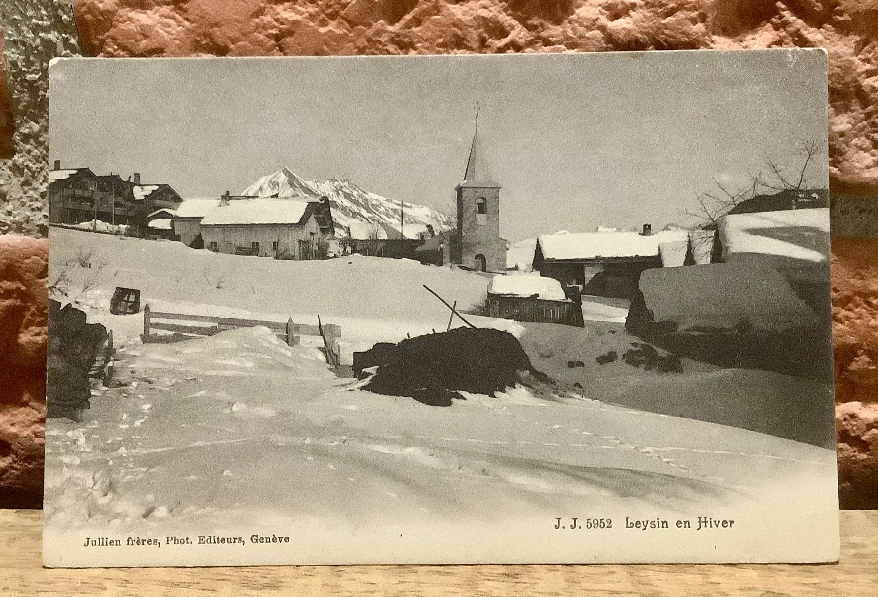 Ansichtskarten: 1907 - LEYSIN en HIVER - Winterlandschaft – Gebraucht aus Root von ENGLAND-TREASURES