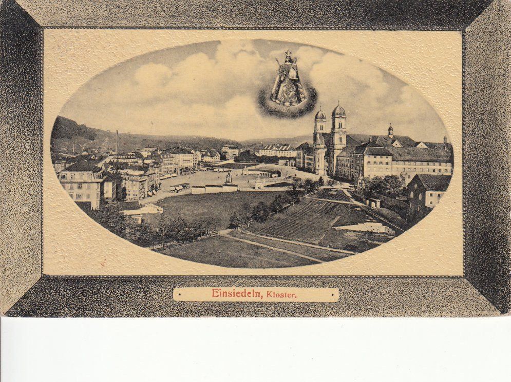 Cartoline postali: Einsiedeln 1912 – Usato da Bürglen TG venduto da StampGraf