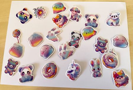 Süsse Tiere Sticker Set 25 Stk.
