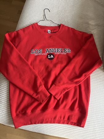 Roter Los Angeles Vintage Sweater - Top Zustand, Gr. L!