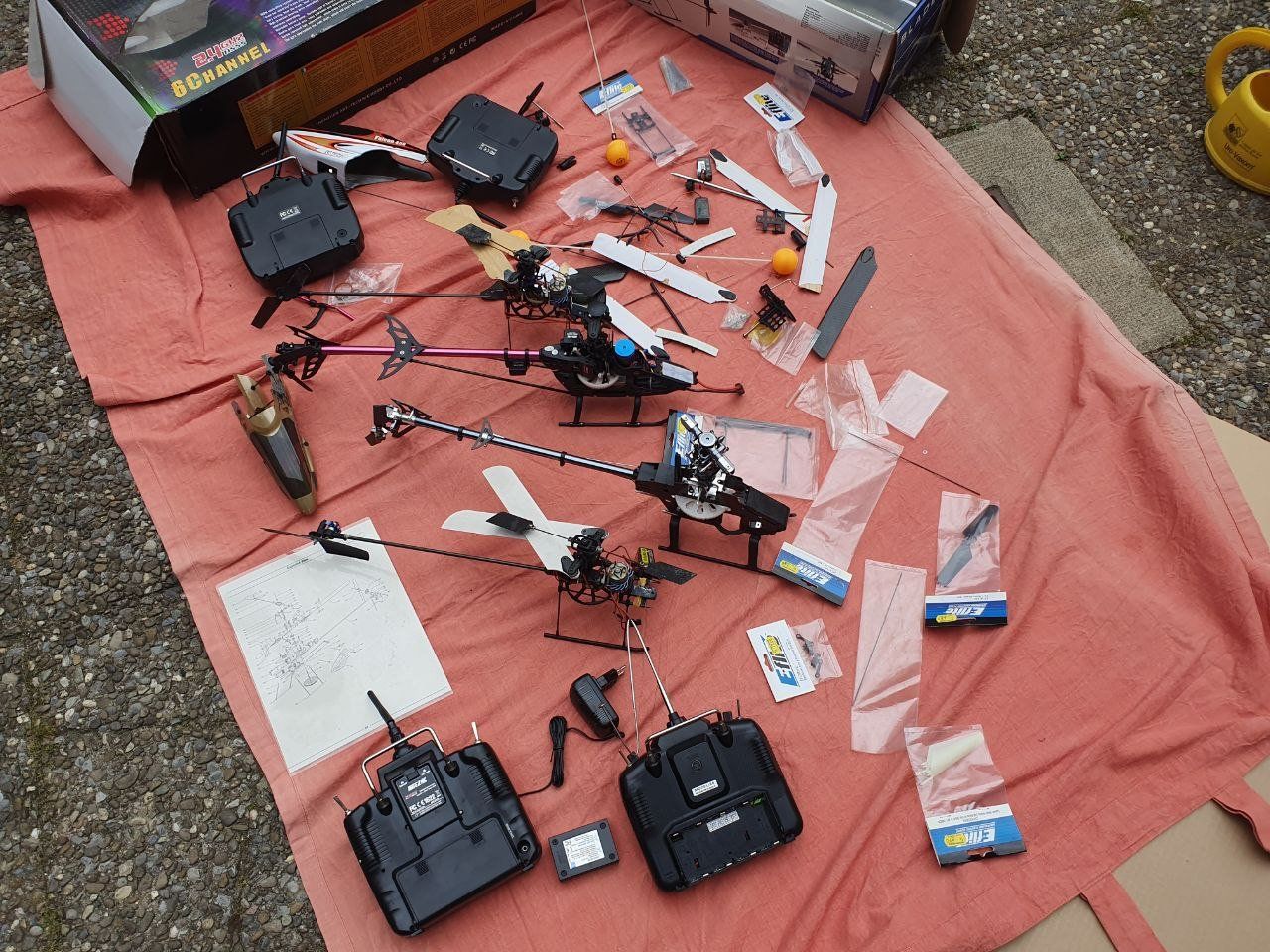 Modellismo RC: Lot élicoptères et pièces Modélisme – Difettoso da Bernex venduto da Mardone 4