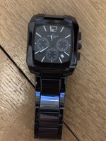 Jacques Lemans Herren Uhr Chronograph schwarz guter Zustand