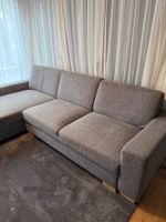 IKEA SÖRVALLEN 3er-Bettsofa mit Récamiere rechts –Lejde grau