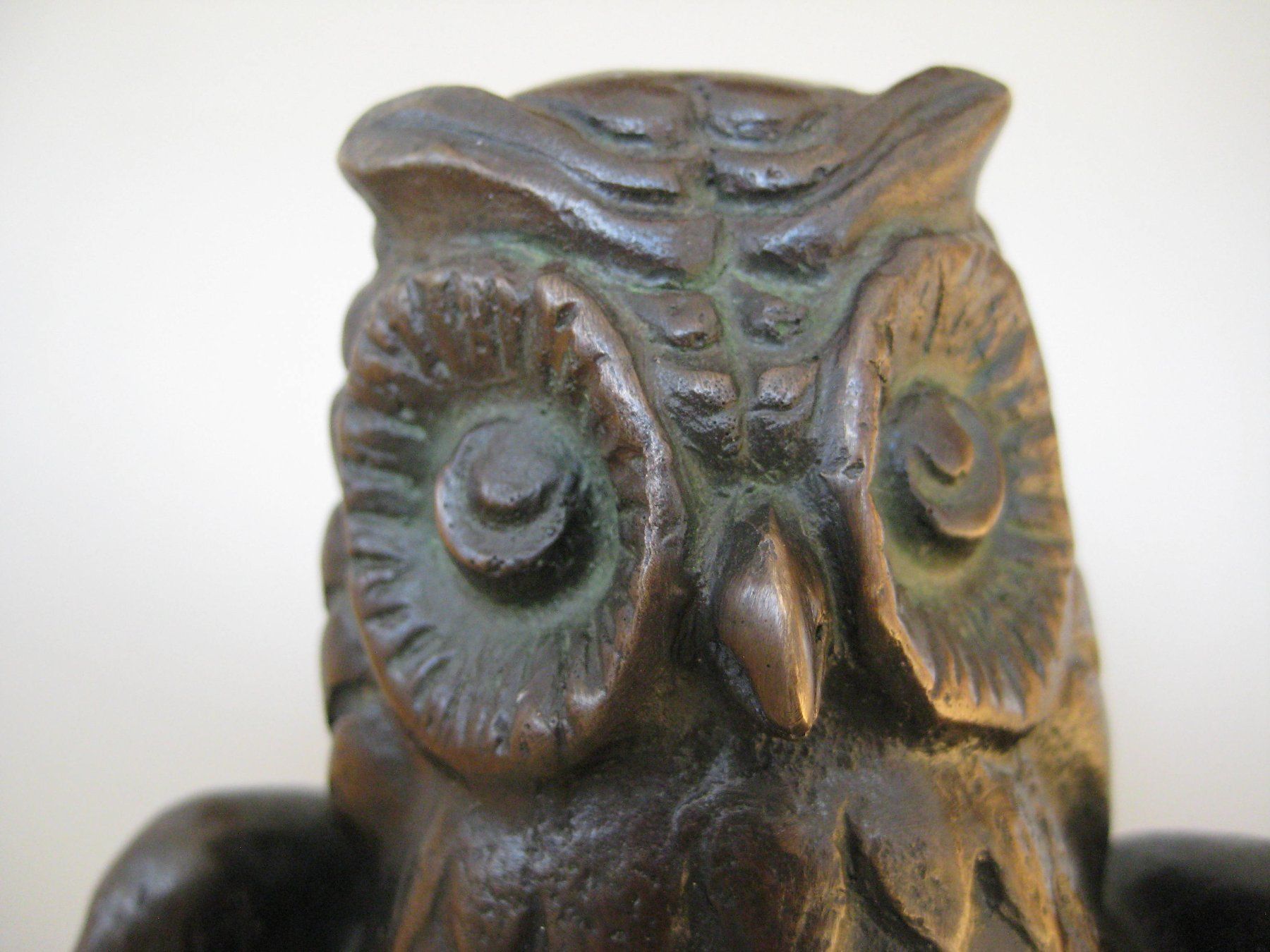 Statuette: Bronze Eule signiert Hans Borer Bildhauer – Usato da Langendorf venduto da Happy11 6