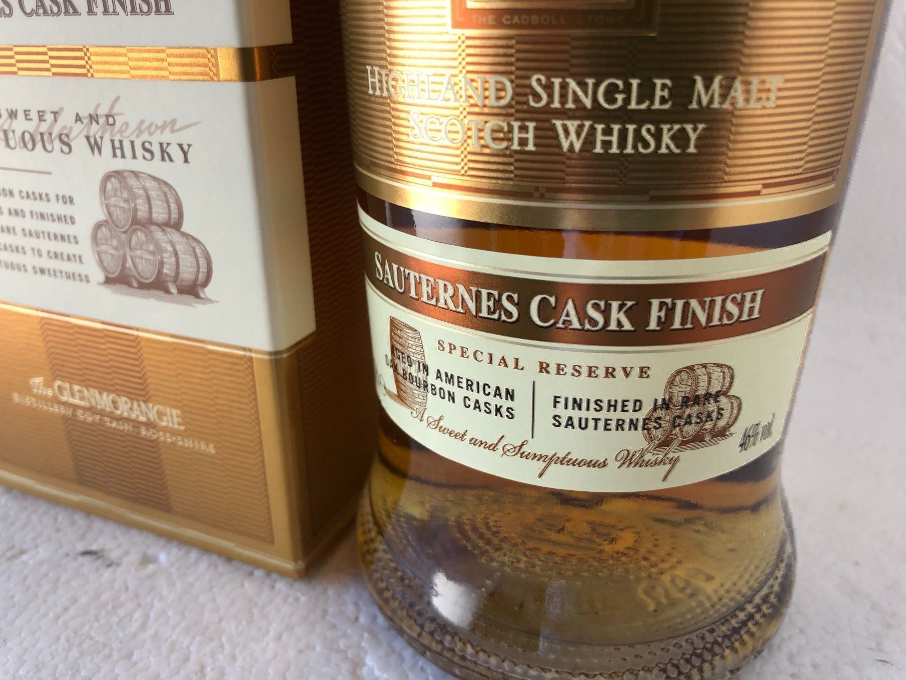 Glenmorangie Spiritueux: Glenmorangie Sauternes Cask Nectar D‘Or – Neuf avec emballage d'origine à Wöschnau par Vinsale 2