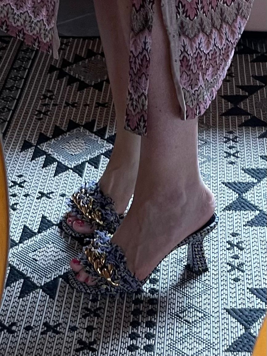 Versace Scarpe da donna: Glamour Versace tacchi -39.5/40- originale- – Nuovo (secondo la descrizione) da Gordevio venduto da LanaZimm 2