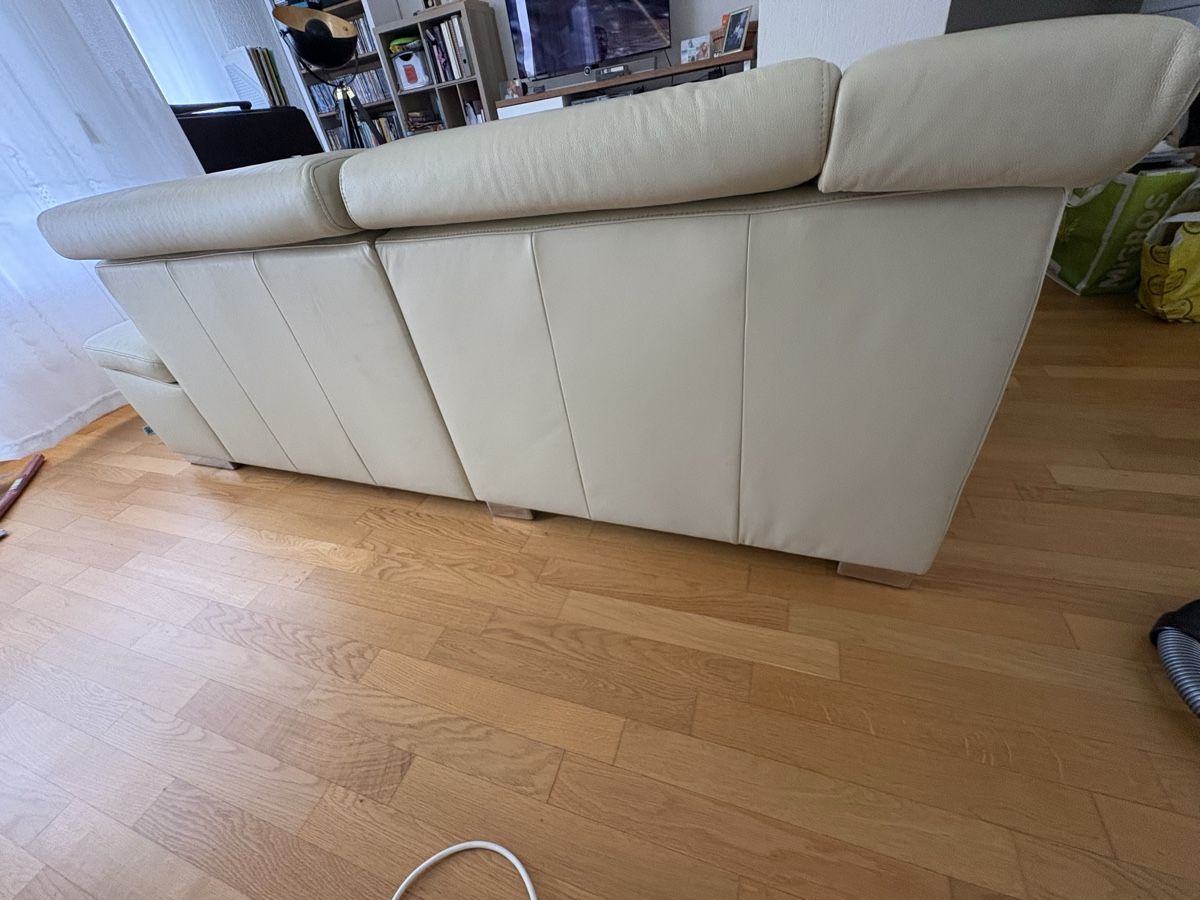 Divani: Echt Leder Ecksofa, mit kleiner Bettfunktion – Nuovo (secondo la descrizione) da Jona venduto da Mia94 2