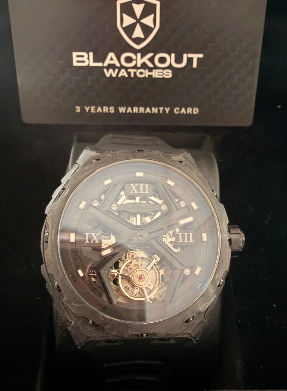Orologi: Blackout XPE Tourbillon édition limitée 86/100 – Nuovo (secondo la descrizione) da Pomy venduto da ltghost
