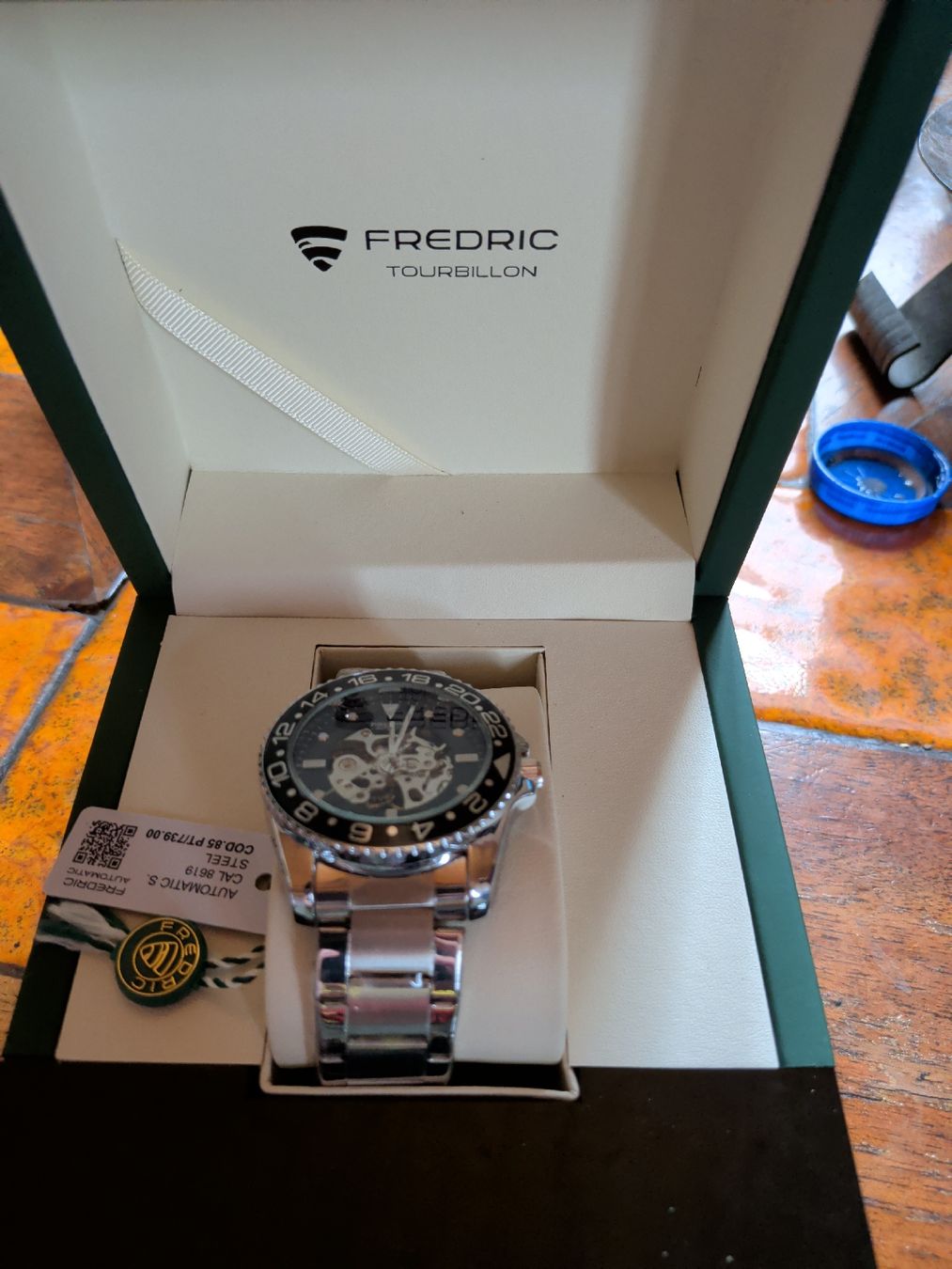 Montre Fredric Automatic S Cal 8619 acier neuve (Neu und ...