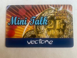 Prepaid Telefonkarte Vectone Mini Talk