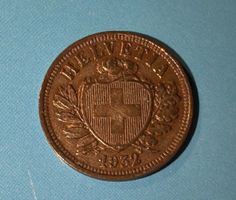 2 Rappens  Suisse 1932 - Pièce de Collection