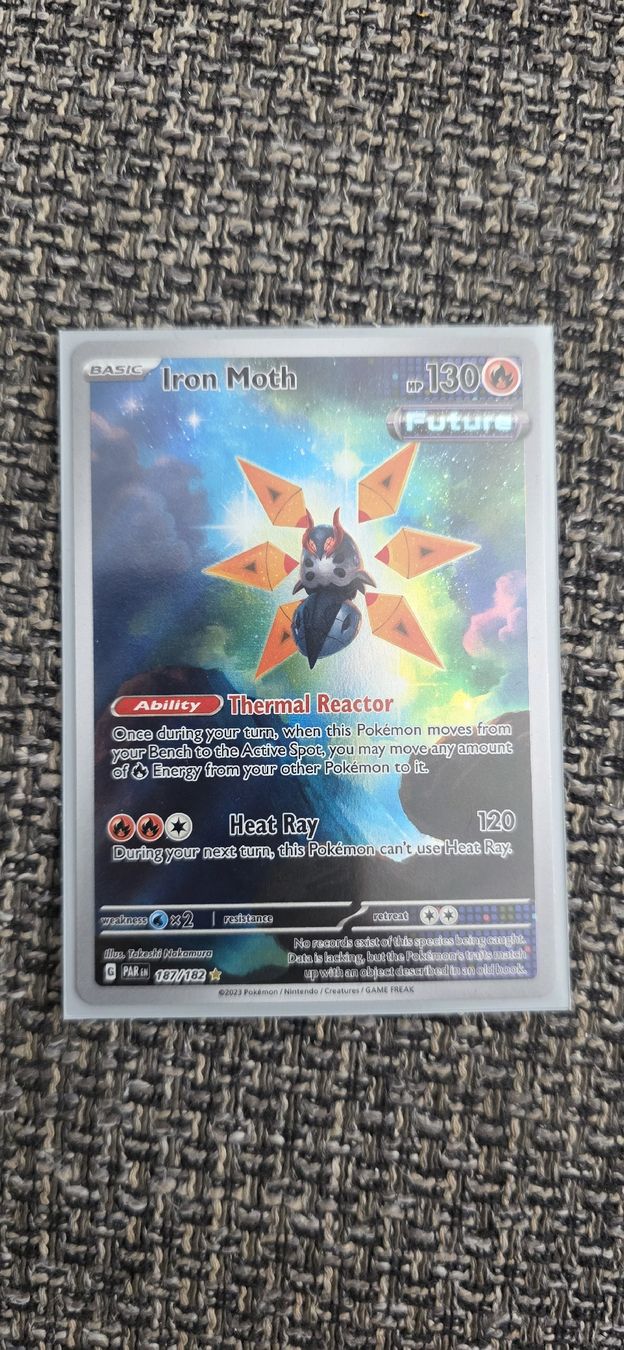 Pokémon Sammelbilder & Trading cards: Pokemon Iron Moth Future card – Neu (gemäss Beschreibung) aus Oberentfelden von kerea2001