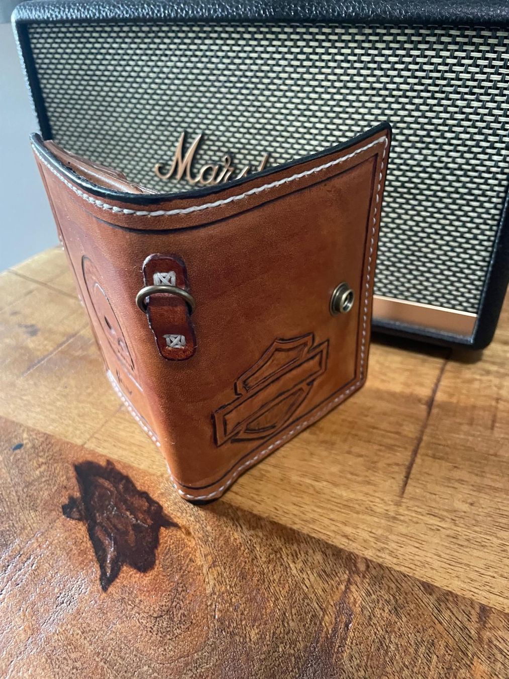 Portafogli: Harley Davidson geldbörse handmade – Nuovo e nell'imballaggio originale da chatel St denis venduto da AD.Leder.Cuir 3