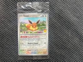 Pokemon Eevee Holo Black Star Promo Pokemon Day near Mint