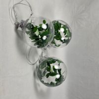 Weihnachtskugeln aus Kunststoff