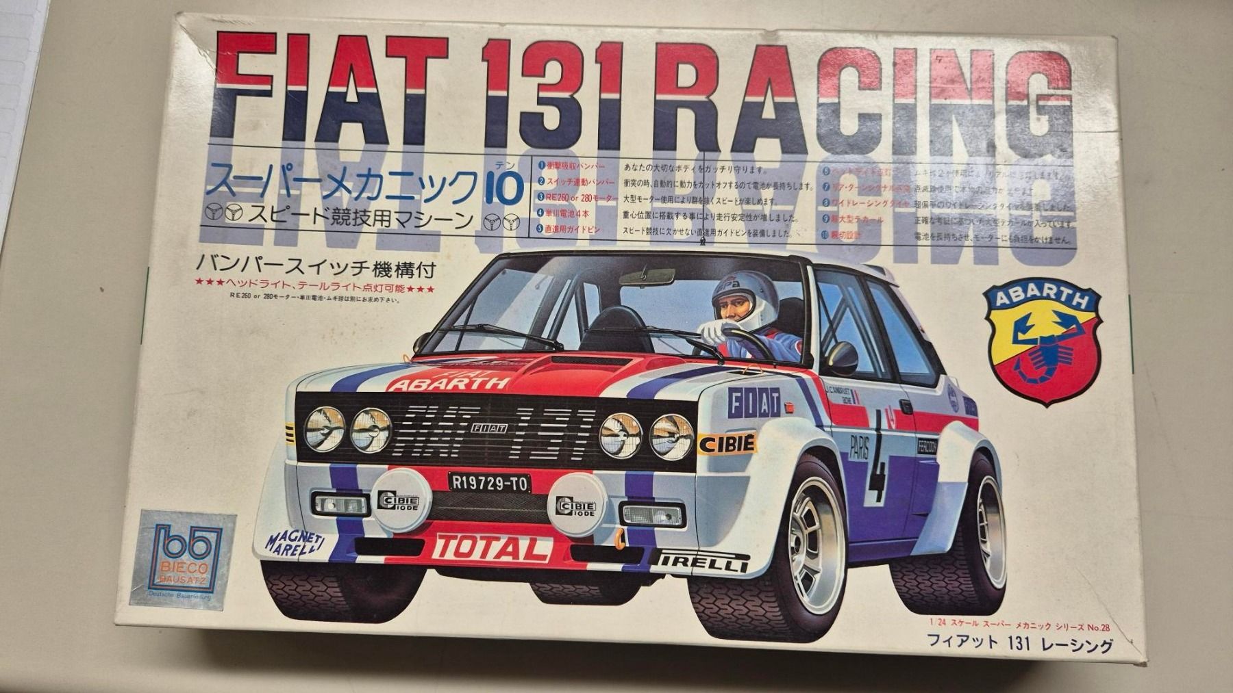 Kit di modellismo & Modellini statici: Fiat 131 Racing – Nuovo (secondo la descrizione) da Wettingen venduto da Mmarb
