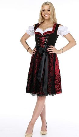 Edles Midi Dirndl