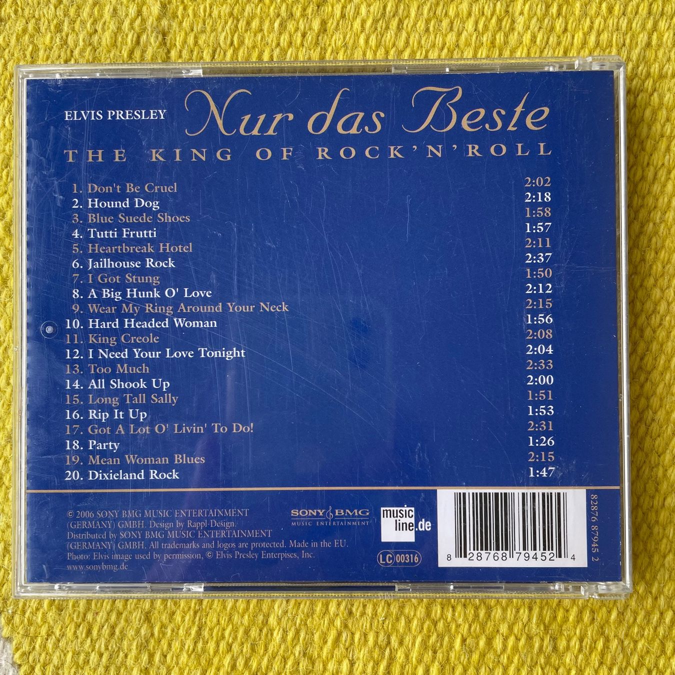 CD: ELVIS PRESLEY-NUR DAS BESTE – Usato da Rorschacherberg venduto da CD-Roli 1