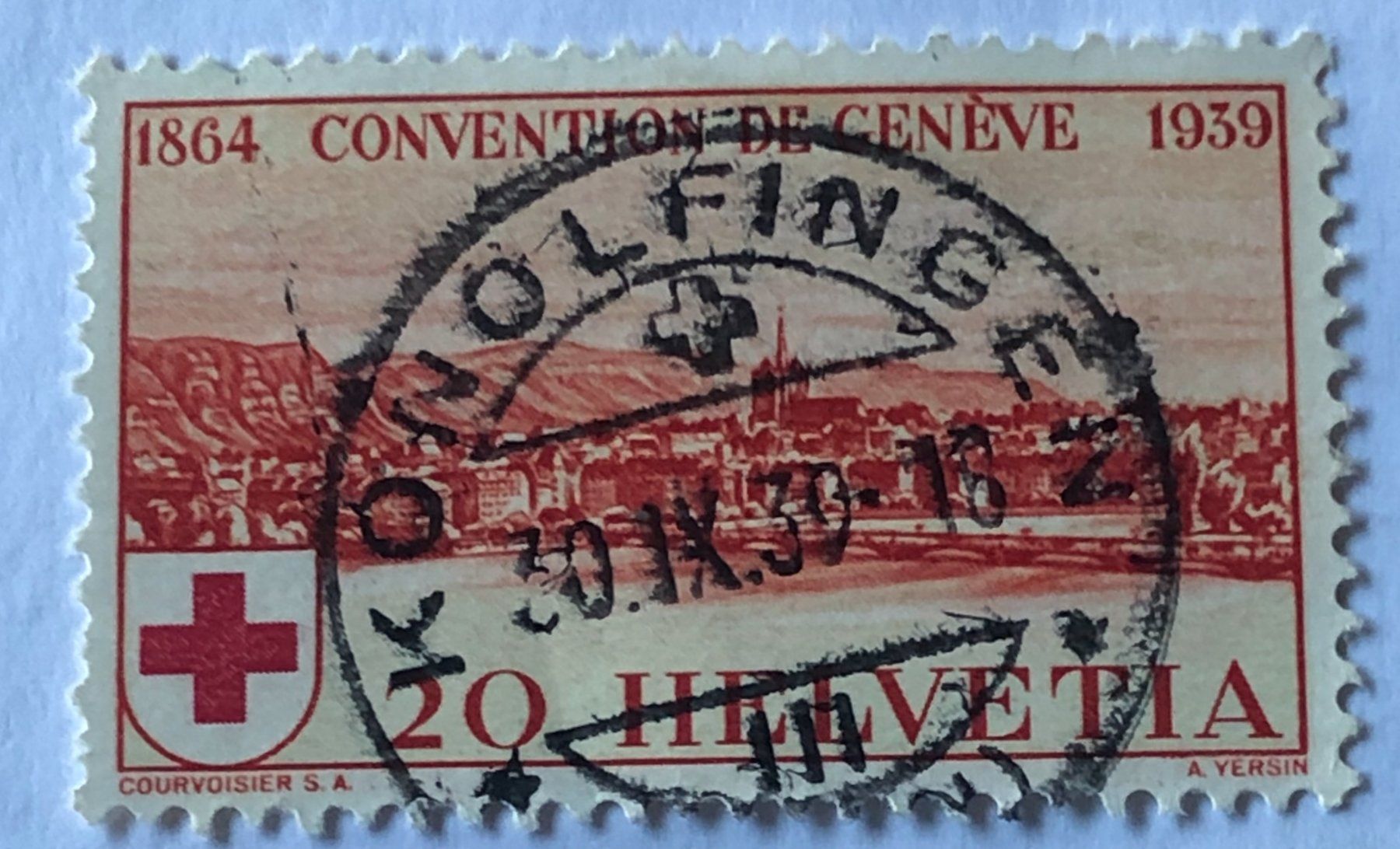 Alle Briefmarken: Nr.240 mit VollStempel – Gebraucht aus Aarau von Billa007