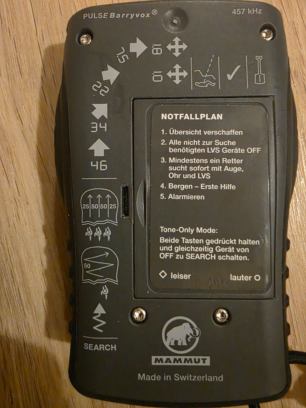 Mammut Messen: Mammut PULSE Barryvox – Gebraucht aus Buchs SG von MATGEOMAR 2