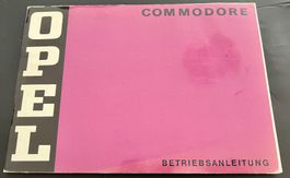 Opel Commodore B Betriebsanleitung
