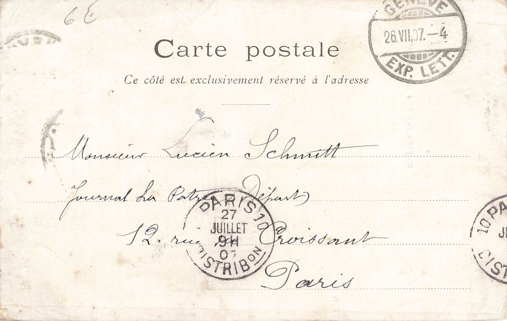 Cartoline postali: Salève Bahn Chemin GE – Usato da Biasca venduto da Blenio71 1