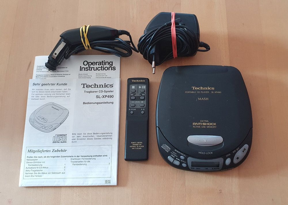 Portable CD Player Technics SLXP490 Kaufen auf Ricardo